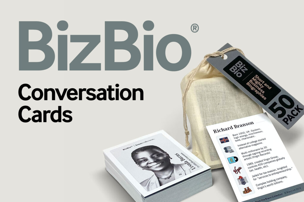 BizBio Conversation Cards